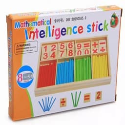 儿童木质数字棒运算学习盒小学生早教数学教具幼儿园益智木制玩具 thumbnail 5