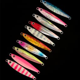 Wan Ya's New Shore Throwing Small Iron Plate False Bait Sequin Luya Metal Bait Iron Plate Lead Bait 60g Japanese Iron Plate thumbnail 3