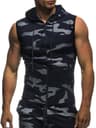 Camouflage navy blue