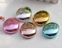 New contact lens box egg invisible companion box electroplating beauty pupil box wholesale quality assurance thumbnail 4