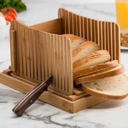 Bamboo household commercial multi-functional bread cutting plate slice cutting board bread sheet foldable bread plate wholesale thumbnail 1