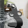 002 bracket black without hair dryer