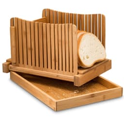 Bamboo household commercial multi-functional bread cutting plate slice cutting board bread sheet foldable bread plate wholesale thumbnail 3