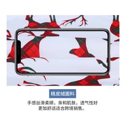亚马逊爆款来图抱枕套亚麻靠枕套桃皮绒超柔沙发抱枕家居用品 thumbnail 3