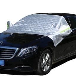 Car snow cover half cover snow cover snow cover anti-snow anti-hail car jacket thickened waterproof sunshade car snow cover thumbnail 5