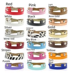 25mm Essential Oil Aromatherapy Bracelet Tree of Life Pu Belt Bracelet Perfume Box Seven Colors Optional Jewelry Wholesale thumbnail 2