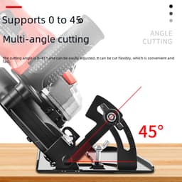 Factory wholesale eight generation angle grinder accessories polishing machine dust-free cutting bracket multifunctional metal cutting machine base thumbnail 2