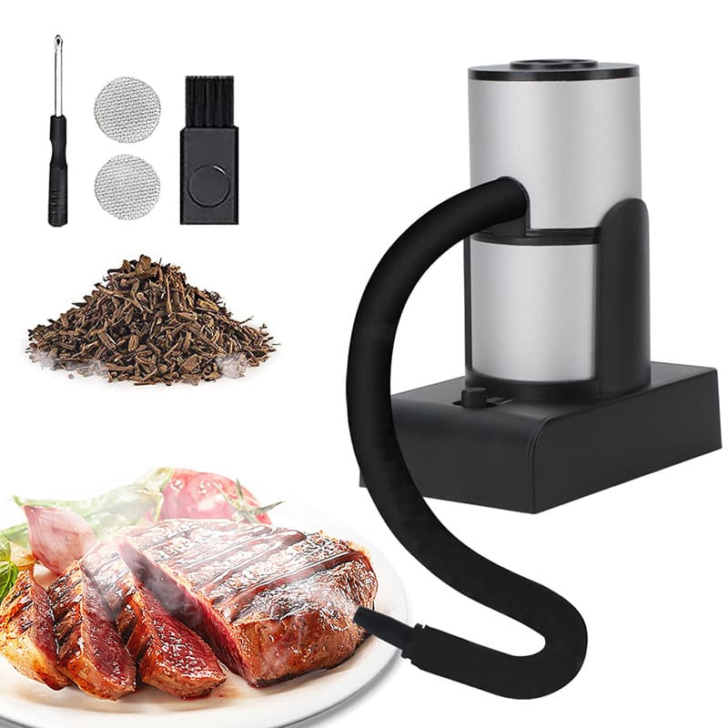Cross-Border E-Commerce Kitchen Tool Smoke Gun Molecular Gastronomy Bar Cocktail Steak Salmon Smoker Device