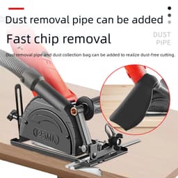 Factory wholesale eight generation angle grinder accessories polishing machine dust-free cutting bracket multifunctional metal cutting machine base thumbnail 4