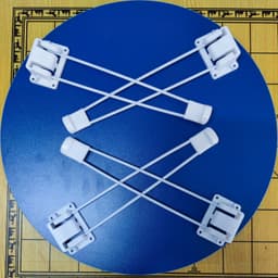 折叠床上书桌支架折叠桌架桌腿桌脚桌架床上桌腿折叠桌五金配件 thumbnail 2