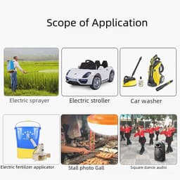 Sprayer lithium battery 12V volt backpack type agricultural spraying machine stall lighting special energy storage large capacity battery thumbnail 2