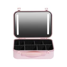 Makeup Case with Lamp and Mirror Cosmetic Storage Box Large Capacity Makeup Case Portable Tattoo Beauty Case thumbnail 5