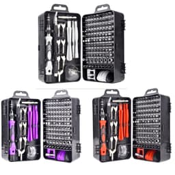 115 in 1 set screwdriver watch mobile phone notebook disassembly maintenance tool multifunctional 135 chrome vanadium steel S2 thumbnail 5