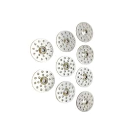 Insulation Nail Gasket Composite Board Fixed Insulation Nail Lock Piece Wall Silicon Calcium Board Gypsum Board Reinforcement Piece Insulation Nail Gasket thumbnail 5