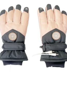 Amazon USB electric heating ski gloves touch screen winter outdoor warm riding cross-border manufacturers direct supply thumbnail 4