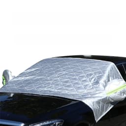 Car snow cover half cover snow cover snow cover anti-snow anti-hail car jacket thickened waterproof sunshade car snow cover thumbnail 1