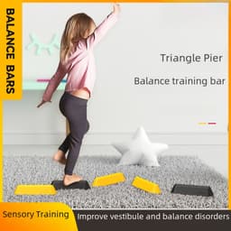 Children's Balance Strips Sensory Training Triangle Pads Kindergarten Strips Vestibular Sensory Training Equipment thumbnail 1