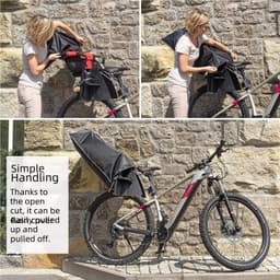 Bicycle rear seat cover rear seat children's chair waterproof cover rear seat dust cover outdoor dust-proof waterproof cover Factory Direct sale thumbnail 4