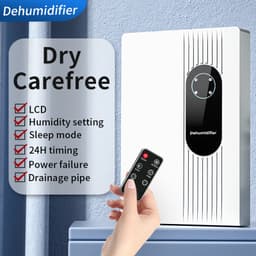 Cross-border dehumidifier household dehumidifier silent bedroom basement dehumidifier small moisture absorption dryer dehumidifier thumbnail 1