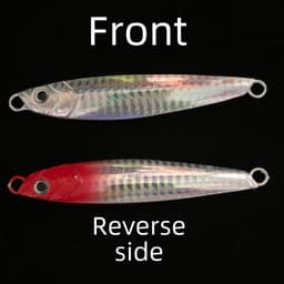 Wan Ya's New Shore Throwing Small Iron Plate False Bait Sequin Luya Metal Bait Iron Plate Lead Bait 60g Japanese Iron Plate thumbnail 2