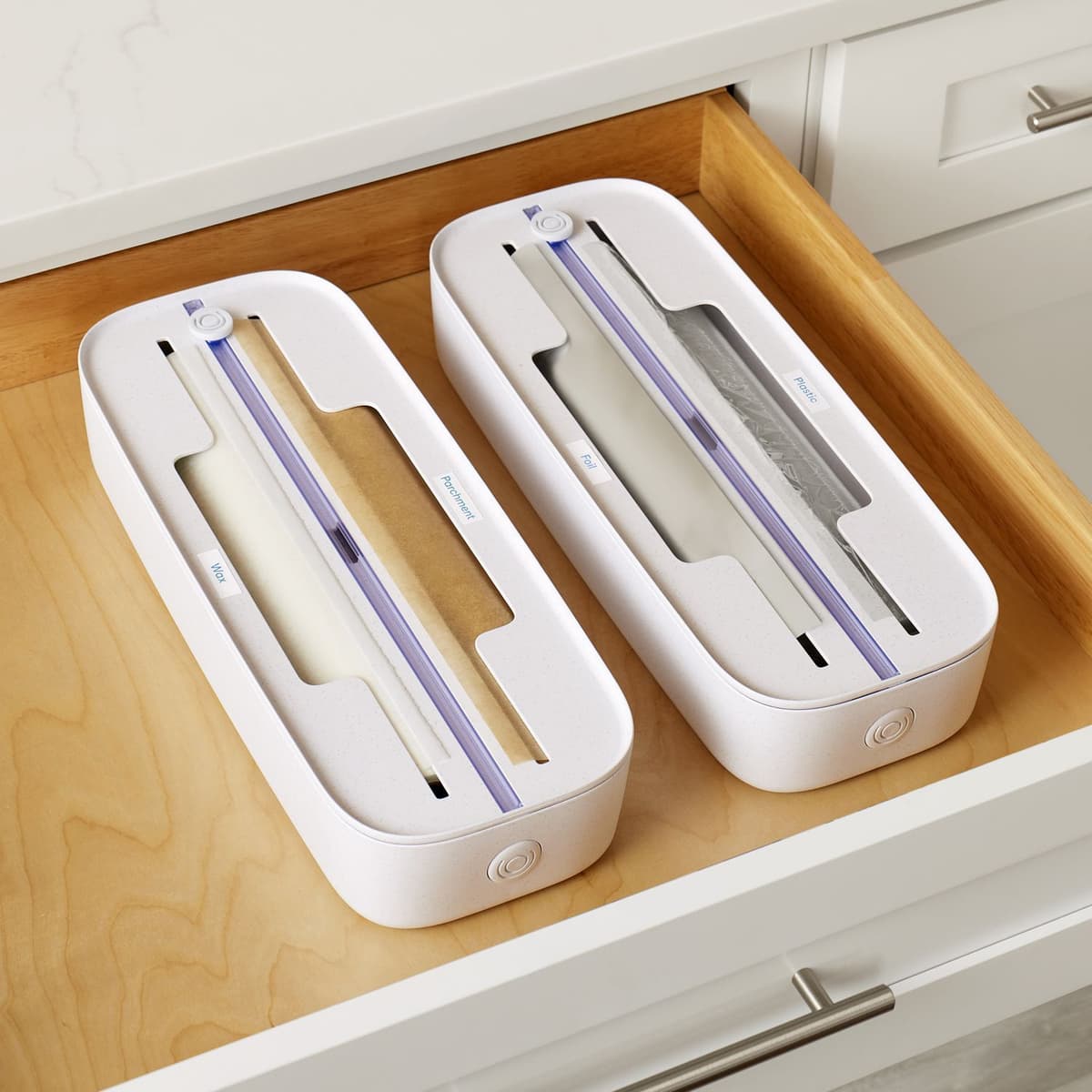 Kitchen Cling Film Cutter, Special Tear-Free Disposable Cling Film Set for Refrigerator and Food, Creative Cutting Box Artifact