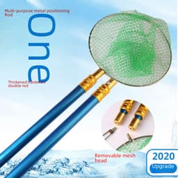 Factory wholesale removable net head insulation positioning copy net rod fishing rod fishing net single rod double rod telescopic rod thumbnail 1
