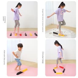 Children's Balance Strips Sensory Training Triangle Pads Kindergarten Strips Vestibular Sensory Training Equipment thumbnail 4