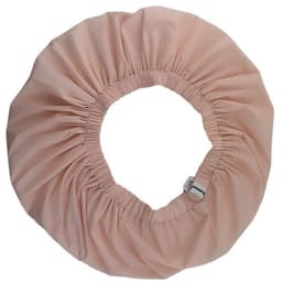 Double-layer Solid Color Waterproof Shower Cap Upgraded Adjustable Women's Baked Oil Shower Cap Soft Silk Double-use Shower Cap Chemotherapy Cap Sleeping thumbnail 5