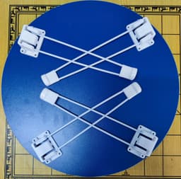 Folding Bed Desk Bracket Folding Table Rack Table Legs Table Rack Bed Legs Folding Table Hardware Accessories thumbnail 2