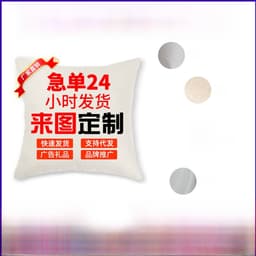 Amazon popular style pillow case linen pillow case peach skin velvet super soft sofa pillow home supplies thumbnail 1