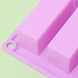 Cross-border manufacturers directly supply silicone 12-hole handmade soap mold small long jelly pudding mold DIY cake mold thumbnail 4