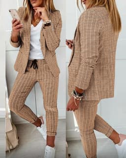 2025Wish Amazon Independent Website New Casual Fashion Suit Small Suit Women's Suit Large Quantity in Stock thumbnail 2