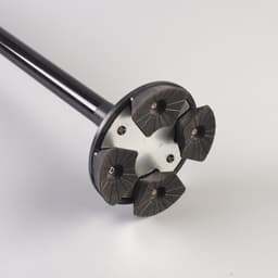 Portable Folding Cane with Light for Elderly Outdoor Telescopic Double Handle Four-Leg Cane Intelligent Aluminum Alloy Walking Aid thumbnail 3