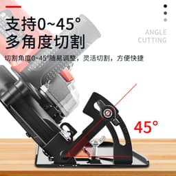 厂家批发八代角磨机配件磨光机无尘切割支架多功能金属切割机底座 thumbnail 2