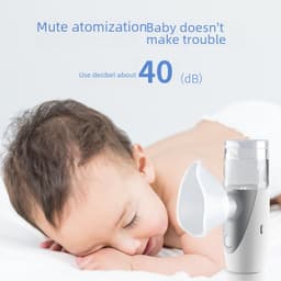 New handheld micro-mesh atomizer portable mini ultrasonic children adult atomizer cross-border e-commerce export thumbnail 2