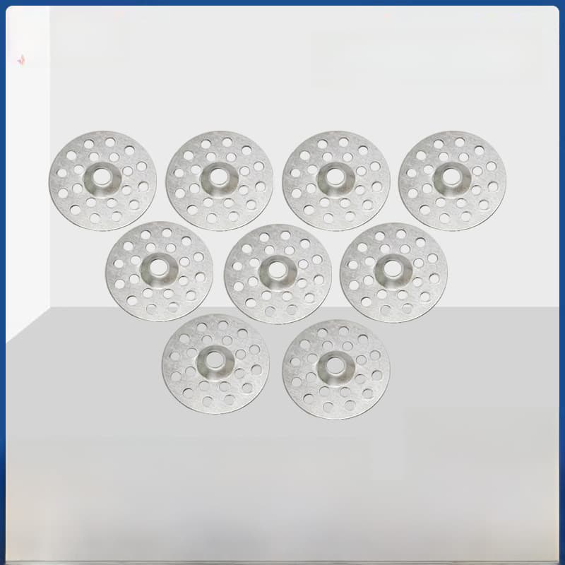 Insulation Nail Gasket Composite Board Fixed Insulation Nail Lock Piece Wall Silicon Calcium Board Gypsum Board Reinforcement Piece Insulation Nail Gasket