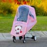 Pink bear double zipper