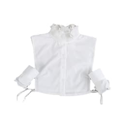 New Princess Style Vertical Collar Flower Shirt Winter Fake Collar Women's All-match Collar Shirt Collar Sweater Decorative Base Collar thumbnail 5