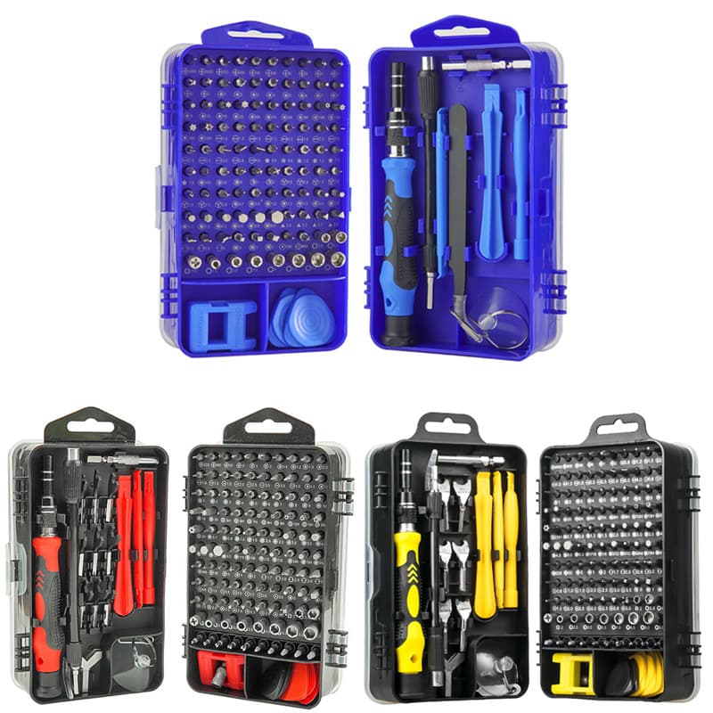 115 in 1 set screwdriver watch mobile phone notebook disassembly maintenance tool multifunctional 135 chrome vanadium steel S2