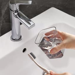 Dust-proof Washing Cup Toothpaste Toothbrush Storage Rack Household Gargle Cup Set Toothbrush Cup Dormitory Toothbrush Holder Toothbrush Holder thumbnail 4
