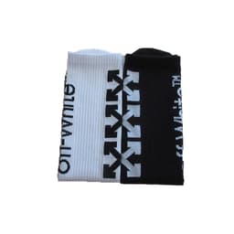 Factory wholesale autumn and winter men's Tide brand combed cotton ow socks long tube ins Street all-match female sports jacquard socks thumbnail 5