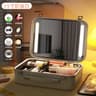 15 inch vertical lamp cosmetic case "cream white]