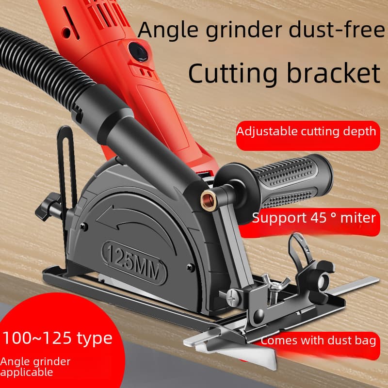 Factory wholesale eight generation angle grinder accessories polishing machine dust-free cutting bracket multifunctional metal cutting machine base