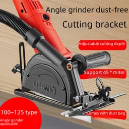 Factory wholesale eight generation angle grinder accessories polishing machine dust-free cutting bracket multifunctional metal cutting machine base thumbnail 1