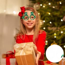 Children's adult glasses frame party holiday party antler snowman props decoration Christmas decoration paper glasses thumbnail 4