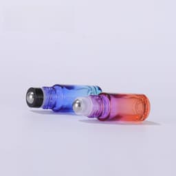 Cross-border in stock 5ml gradient glass rolling bead bottle essence oil bottle perfume bottle walking bead bottle eye cream lip oil separate bottles thumbnail 3