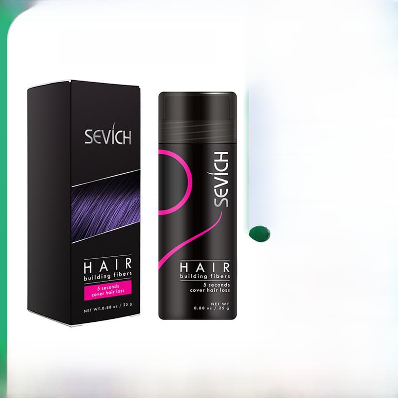 Sevich Disposable Hair Fiber Fast Thick Hair Hair Thick Hair Fiber Powder Bottle 25g