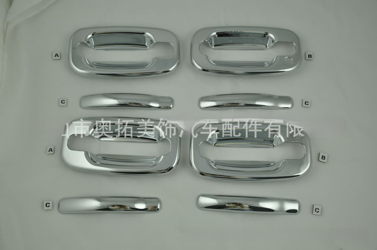 Suitable for 99-06 Tahoe Silverado Avalanche Yukon Sierra Electroplated Handle Cover