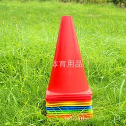 23cm Square Bottom Sign Bucket Football Training Obstacle Sign Cone Auxiliary Training Sign Cone Cone Ice Cream Bucket thumbnail 3