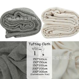 tufting gun barbed carpet base fabric can be sized tufting gun tufting gun fabric thumbnail 1